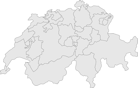 Mapa Oferty Pracy dla Fizjoterapeutów Szwajcaria